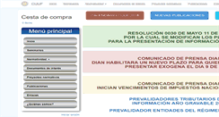 Desktop Screenshot of cijuf.org.co